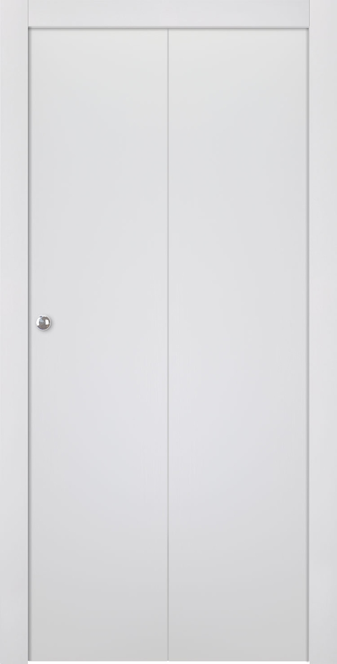 PALLADIO BIANCO NOBLE BI-FOLD DOORS BELLDINNI MODERN INTERIOR DOOR - 1