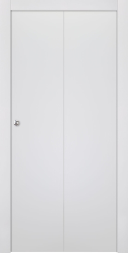 PALLADIO BIANCO NOBLE BI-FOLD DOORS BELLDINNI MODERN INTERIOR DOOR - 1