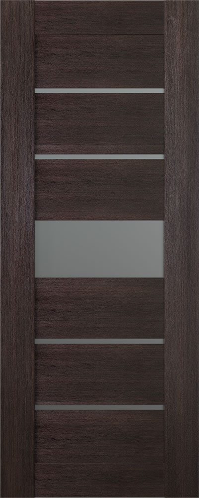 AVON 07-06 VETRO VERALINGA OAK SLAB BELLDINNI MODERN INTERIOR DOOR - 1