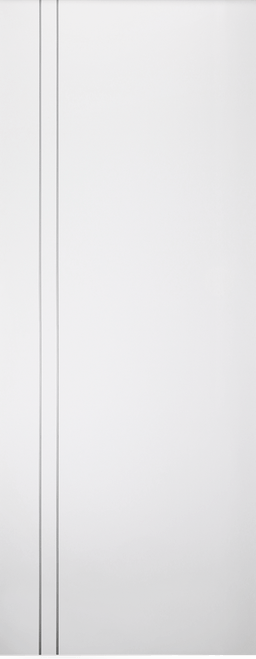 OPTIMA 2V SNOW WHITE SLAB BELLDINNI MODERN INTERIOR DOOR - 1