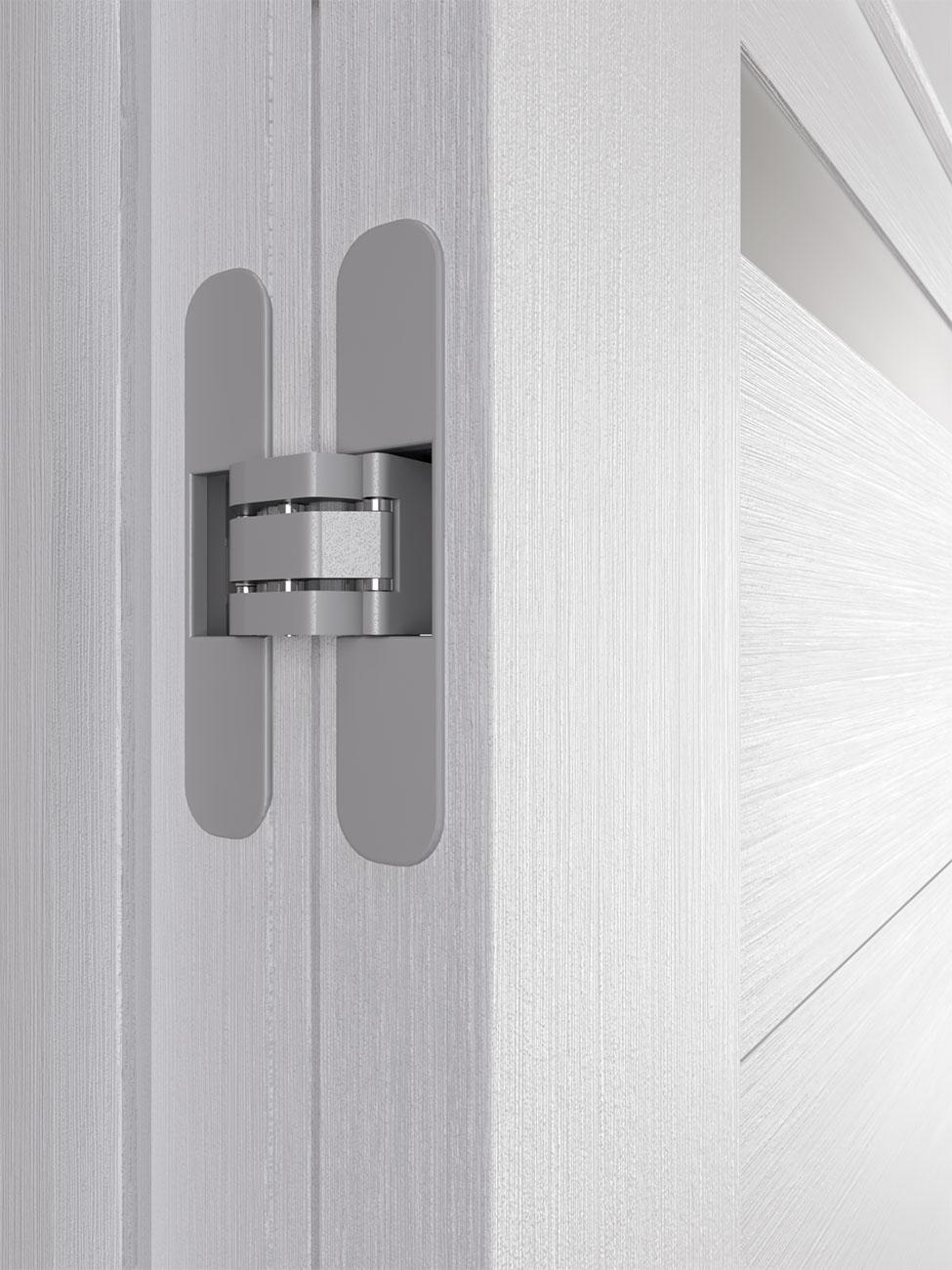 PERLA VETRO BIANCO NOBLE SWING BELLDINNI MODERN INTERIOR DOOR - 5