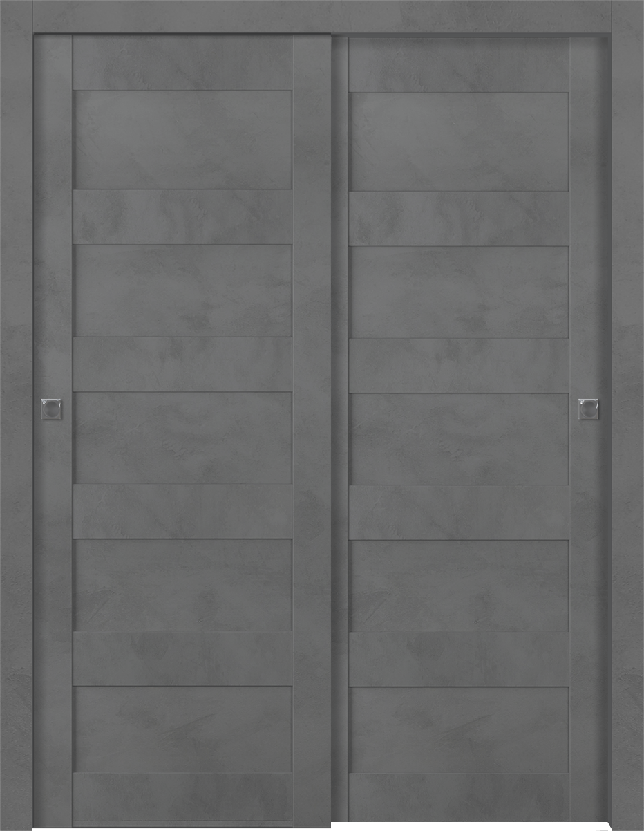 AVON 07 4R DARK URBAN BYPASS BELLDINNI MODERN INTERIOR DOOR - 1