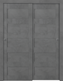 AVON 07 4R DARK URBAN BYPASS BELLDINNI MODERN INTERIOR DOOR - 1