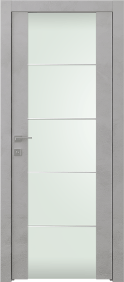AVON 202 4H VETRO LIGHT URBAN SWING DOORS BELLDINNI MODERN INTERIOR DOOR - 1