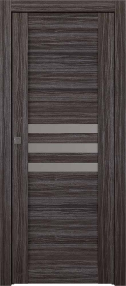 DOME VETRO GRAY OAK POCKET BELLDINNI MODERN INTERIOR DOOR - 1