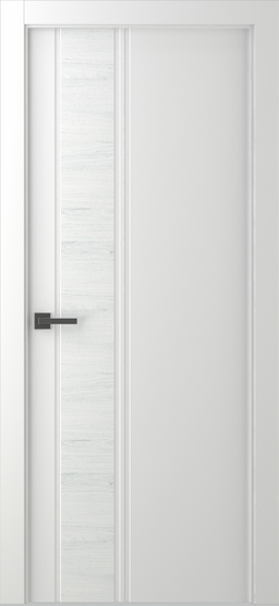 TWINWOOD 1 POLAR WHITE SWING BELLDINNI MODERN INTERIOR DOOR - 1