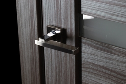 LEORA VETRO GRAY OAK SWING BELLDINNI MODERN INTERIOR DOOR - 3