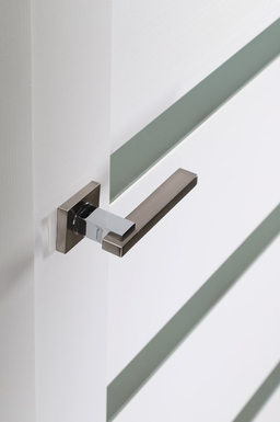 LEORA VETRO BIANCO NOBLE BARN BELLDINNI MODERN INTERIOR DOOR - 6