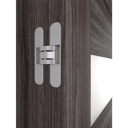 LETI VETRO GRAY OAK SWING BELLDINNI MODERN INTERIOR DOOR - 4