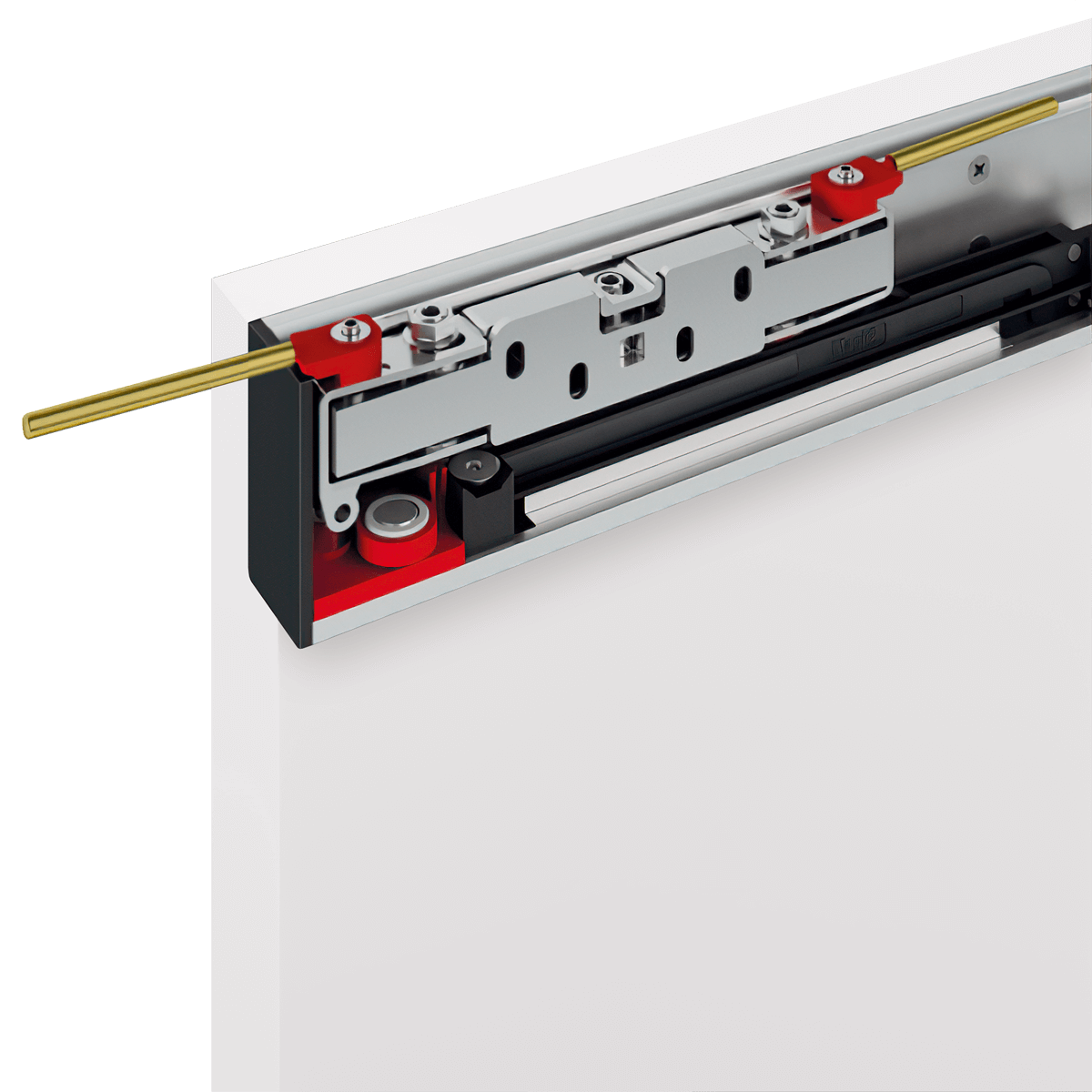 SMART PRO 4H BLACK POLAR WHITE DOUBLE MAGIC DOORS BELLDINNI MODERN INTERIOR DOOR - 4