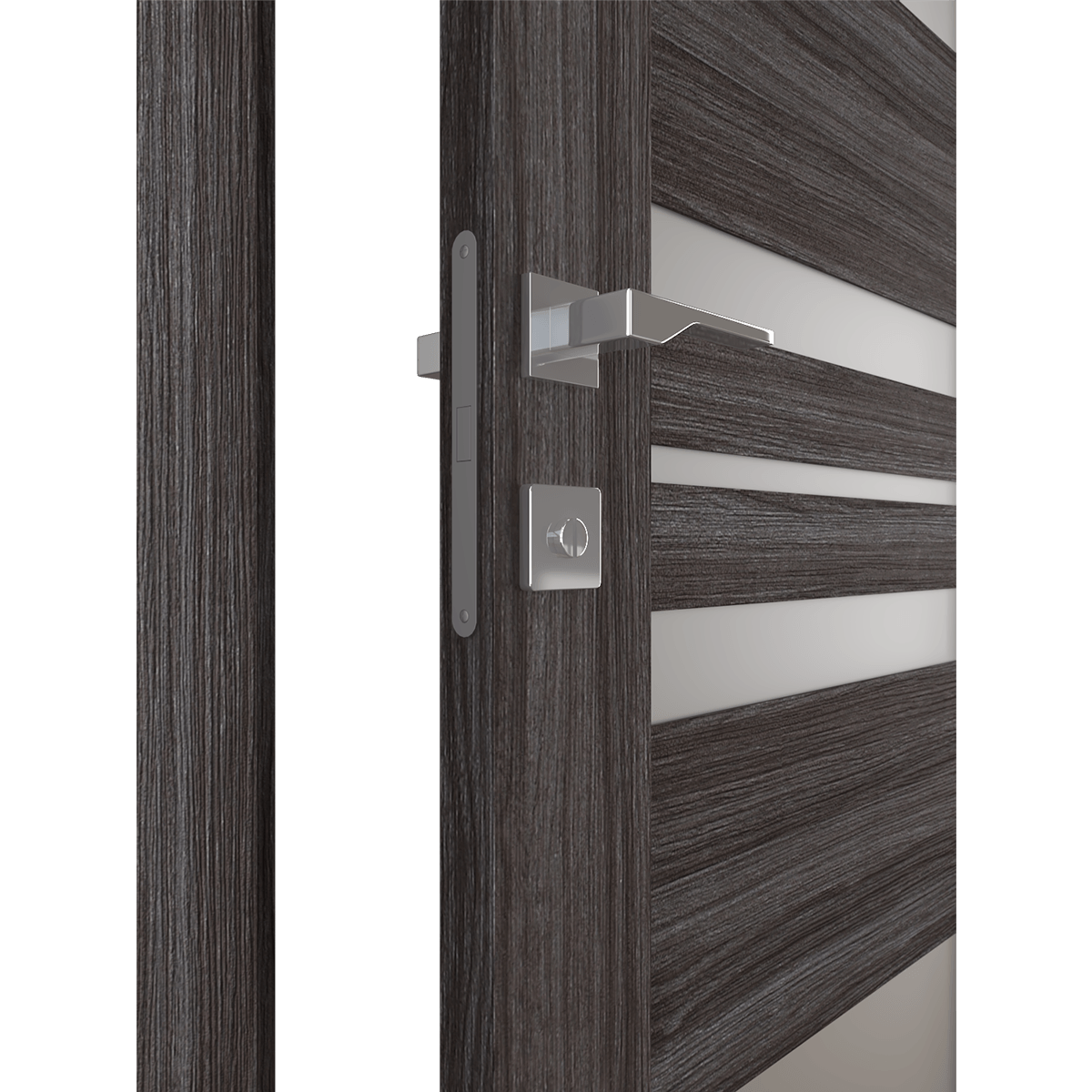 ROMI VETRO GRAY OAK SWING BELLDINNI MODERN INTERIOR DOOR - 2