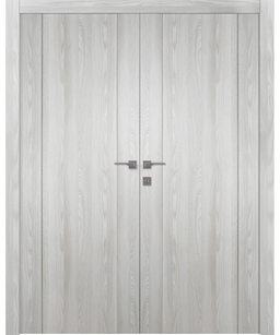 AVON 01 RIBEIRA ASH DOUBLE BELLDINNI MODERN INTERIOR DOOR - 1