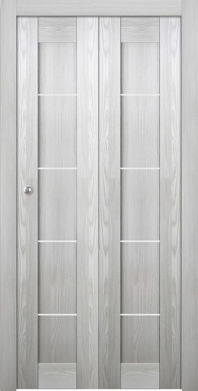 AVON 07 4H RIBEIRA ASH BI-FOLD BELLDINNI MODERN INTERIOR DOOR - 1