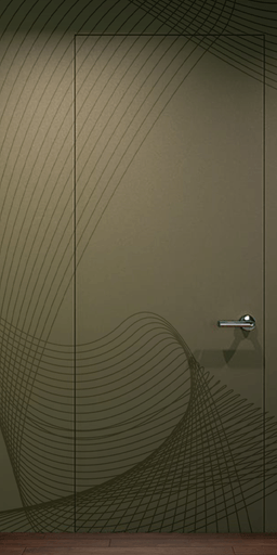 Primed Door Frameless Belldinni Modern Interior Door - 15