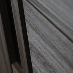 Esta Black Vetro Gray Oak Swing Belldinni Modern Interior Door - 5