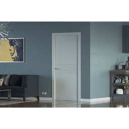 TWINWOOD 2 LIGHT GREY SWING BELLDINNI MODERN INTERIOR DOOR - 2