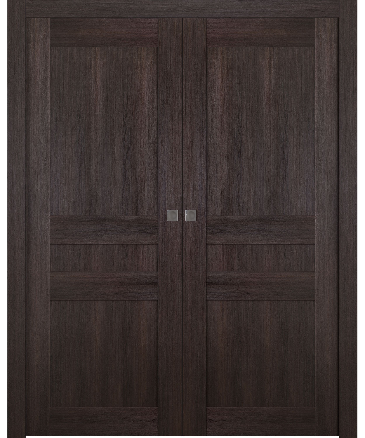 AVON 07 2R VERALINGA OAK DOUBLE POCKET DOORS BELLDINNI MODERN INTERIOR DOOR - 1