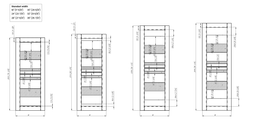 ROMI VETRO GRAY OAK BI-FOLD BELLDINNI MODERN INTERIOR DOOR - 7