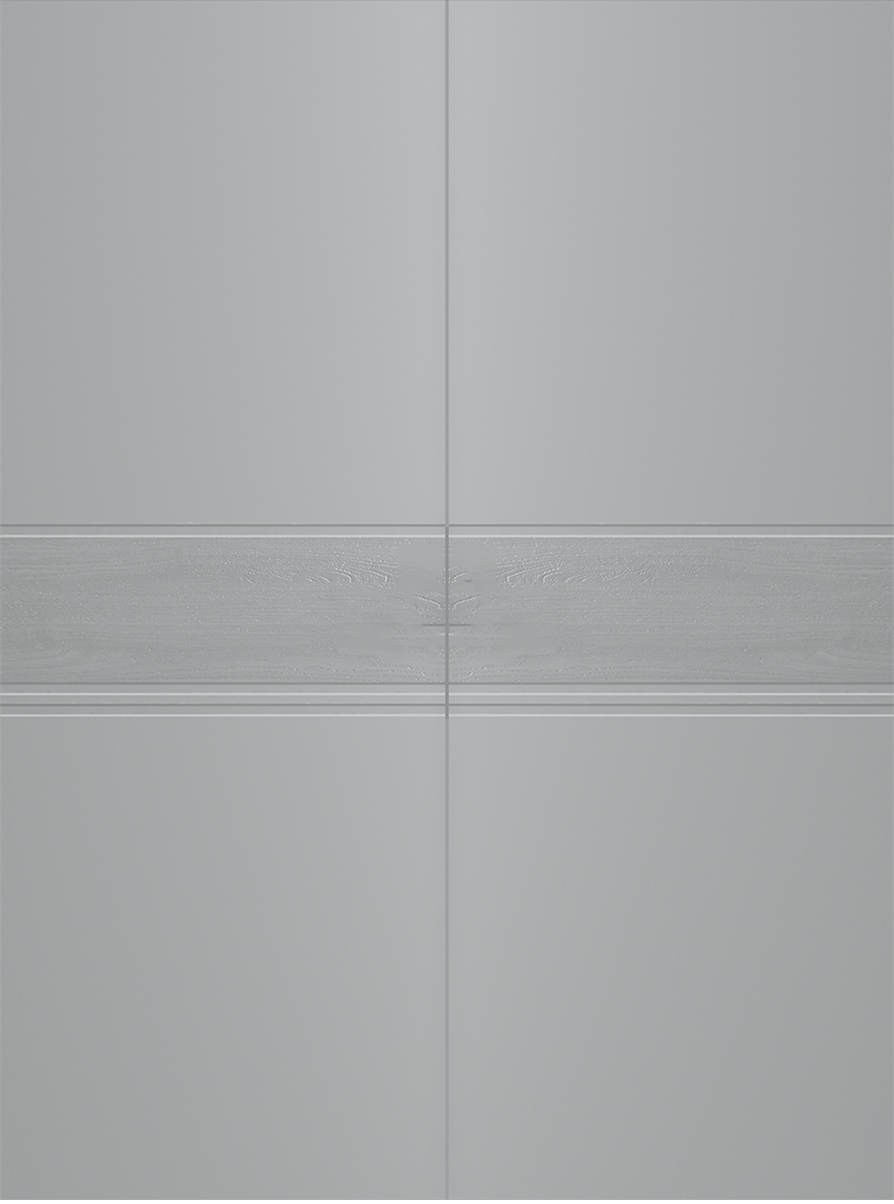 TWINWOOD 2 LIGHT GREY DOUBLE BARN BELLDINNI MODERN INTERIOR DOOR - 2