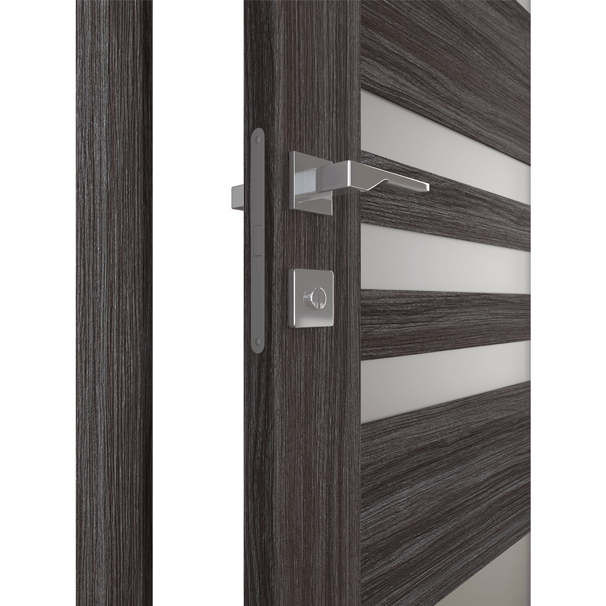 LETI VETRO GRAY OAK BI-FOLD BELLDINNI MODERN INTERIOR DOOR - 5