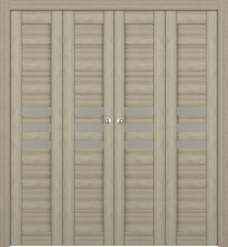 DOME VETRO SHAMBOR DOUBLE BI-FOLD BELLDINNI MODERN INTERIOR DOOR - 1
