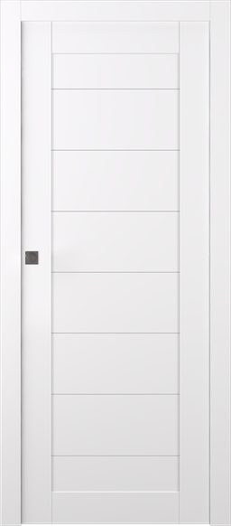 ERMI SNOW WHITE POCKET BELLDINNI MODERN INTERIOR DOOR - 6