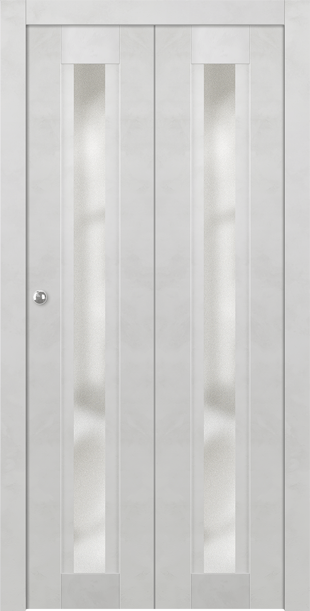 AVON 101 VETRO LIGHT URBAN BI-FOLD DOORS BELLDINNI MODERN INTERIOR DOOR - 1