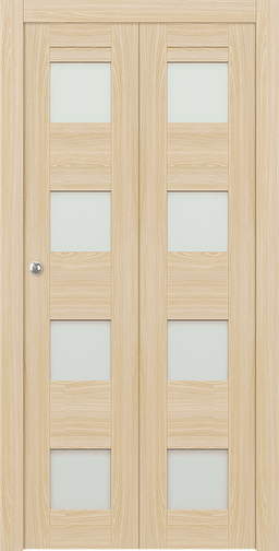AVON 07-08 VETRO LOIRE ASH BI-FOLD DOORS BELLDINNI MODERN INTERIOR DOOR - 1