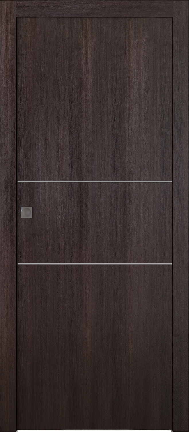 OPTIMA 2H VERALINGA OAK POCKET BELLDINNI MODERN INTERIOR DOOR - 1