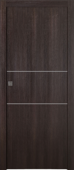 OPTIMA 2H VERALINGA OAK POCKET BELLDINNI MODERN INTERIOR DOOR - 1
