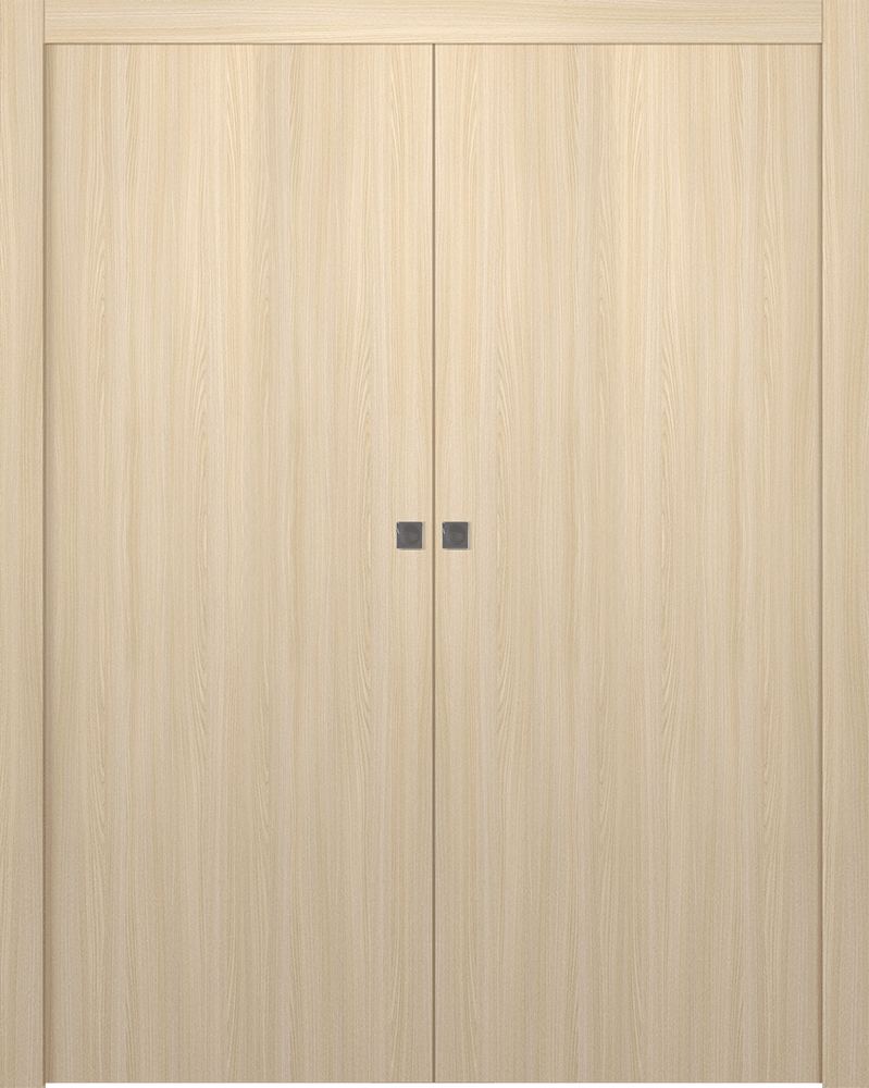 OPTIMA LOIRE ASH DOUBLE POCKET DOORS BELLDINNI MODERN INTERIOR DOOR - 1