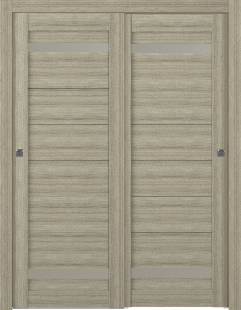 PERLA VETRO SHAMBOR BYPASS BELLDINNI MODERN INTERIOR DOOR - 1