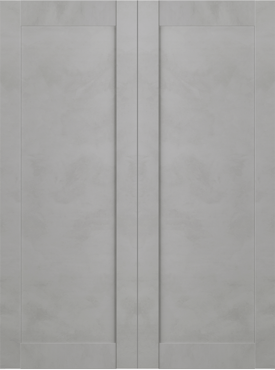 AVON 07 LIGHT URBAN DOUBLE INVISIBLE METAL FRAME BELLDINNI MODERN INTERIOR DOOR - 2