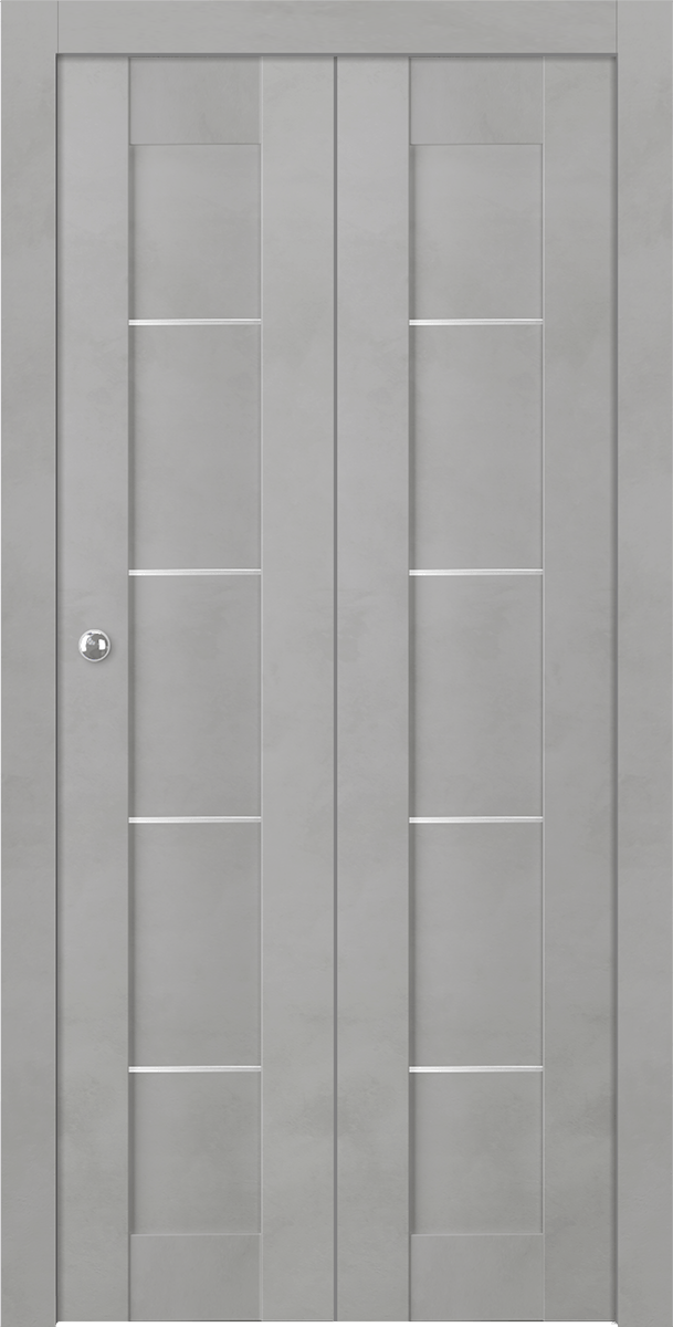 AVON 07 4H LIGHT URBAN BI-FOLD BELLDINNI MODERN INTERIOR DOOR - 1