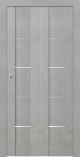 AVON 07 4H LIGHT URBAN BI-FOLD BELLDINNI MODERN INTERIOR DOOR - 1