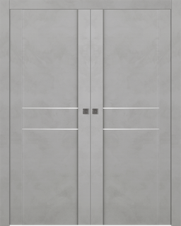 AVON 01 2HN LIGHT URBAN DOUBLE POCKET DOORS BELLDINNI MODERN INTERIOR DOOR - 1