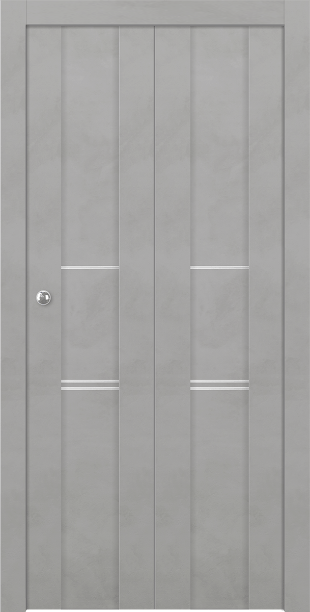 AVON 01 3H LIGHT URBAN BI-FOLD BELLDINNI MODERN INTERIOR DOOR - 1