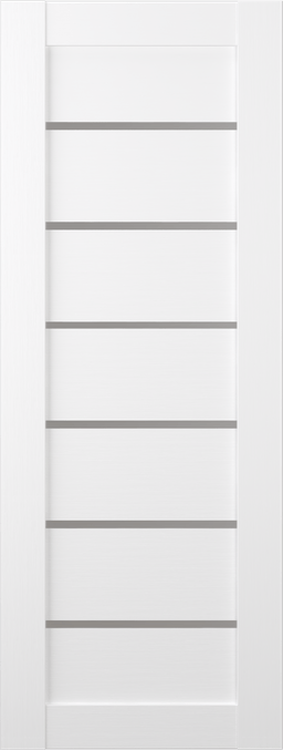 ALBA BIANCO NOBLE SLAB BELLDINNI MODERN INTERIOR DOOR - 1