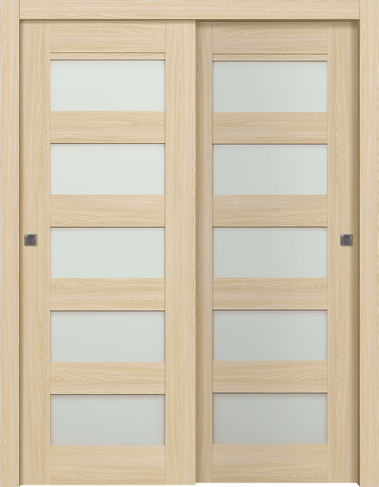 AVON 07-07 VETRO LOIRE ASH BYPASS DOORS BELLDINNI MODERN INTERIOR DOOR - 1