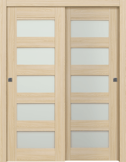 AVON 07-07 VETRO LOIRE ASH BYPASS DOORS BELLDINNI MODERN INTERIOR DOOR - 1