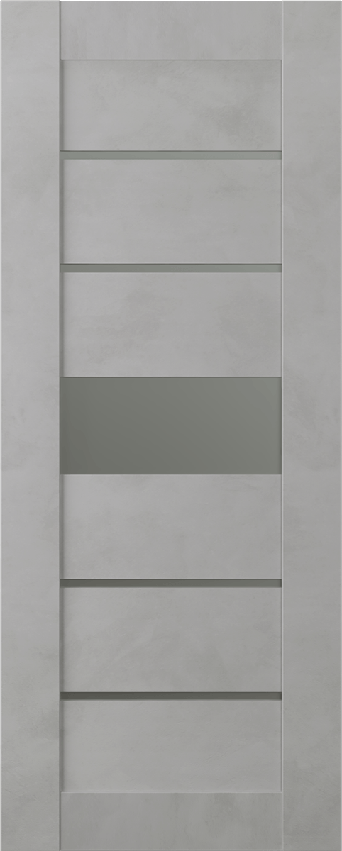 AVON 07-06 VETRO LIGHT URBAN SLAB BELLDINNI MODERN INTERIOR DOOR - 1
