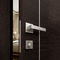 AVANTI 2U BLACK APRICOT INVISIBLE METAL FRAME BELLDINNI MODERN INTERIOR DOOR - 4