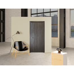 UNICA 2U GRAY OAK SWING BELLDINNI MODERN INTERIOR DOOR - 2
