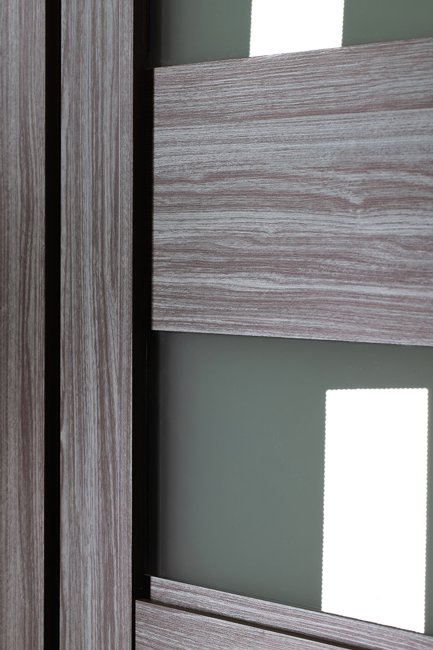 DELLA VETRO GRAY OAK BARN BELLDINNI MODERN INTERIOR DOOR - 5