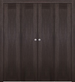 AVON 07 VERALINGA OAK DOUBLE BI-FOLD BELLDINNI MODERN INTERIOR DOOR - 1