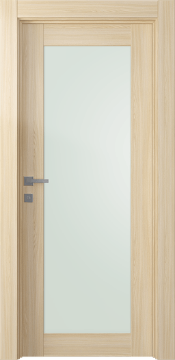 AVON 207 VETRO LOIRE ASH SWING DOORS BELLDINNI MODERN INTERIOR DOOR - 1