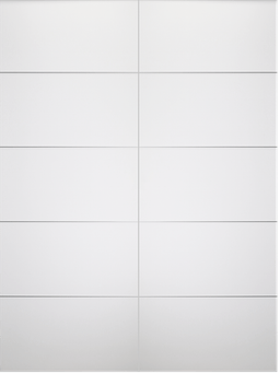 SMART PRO 4H POLAR WHITE DOUBLE BARN BELLDINNI MODERN INTERIOR DOOR - 2