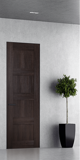 AVON 07 3R VERALINGA OAK INVISIBLE METAL FRAME BELLDINNI MODERN INTERIOR DOOR - 1