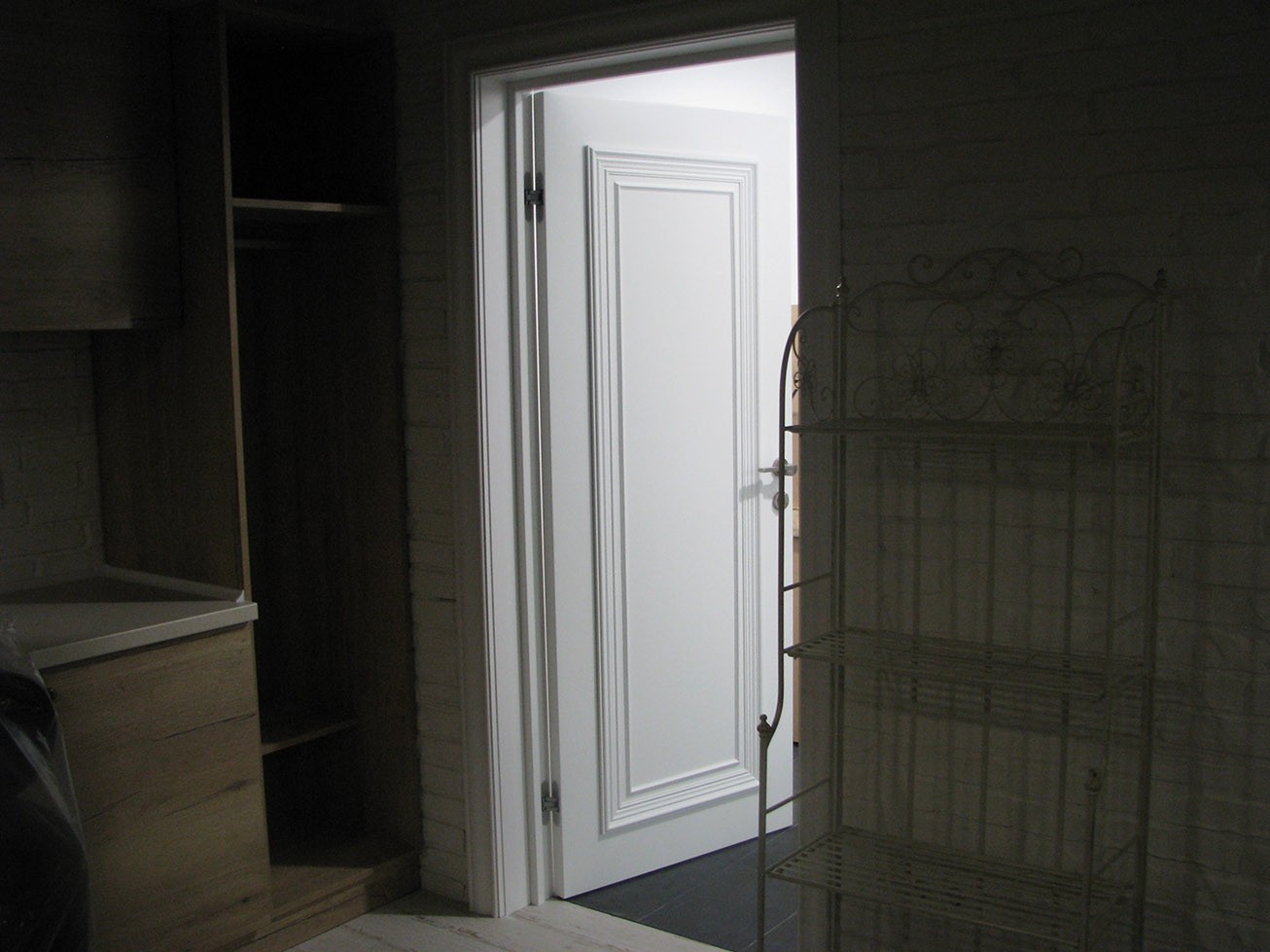 PALAZZO 1 POLAR WHITE SWING BELLDINNI MODERN INTERIOR DOOR - 2