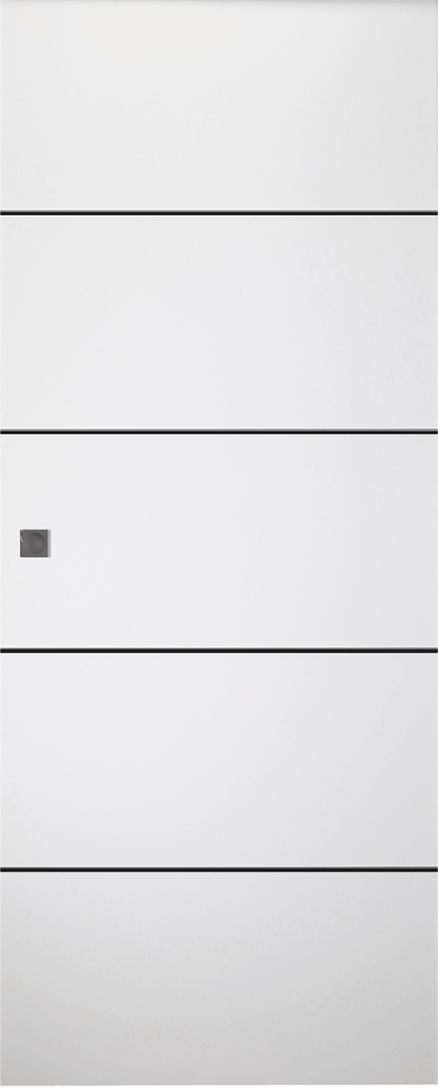 SMART PRO 4H BLACK POLAR WHITE DOUBLE MAGIC DOORS BELLDINNI MODERN INTERIOR DOOR - 1